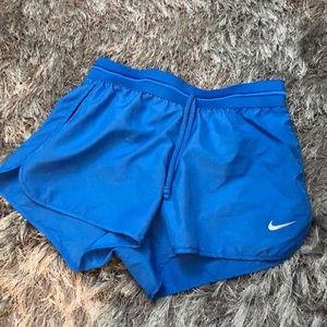 Bright Blue Nike Workout Shorts